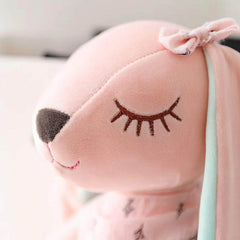 Kawaii Long Ear Rabbit Plush Toys - Baby Sleep Comfort Dolls, Stuffed Soft Animal Toys, Lovely Rabbit for Children Girls