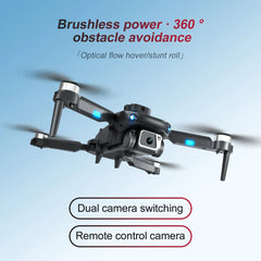 KBDFA D6 Mini 4K HD Camera Drone - Aerial Photography - Obstacle Avoidance - Foldable Quadcopter