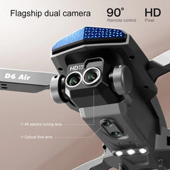 KBDFA D6 Mini Drone: 4K HD Camera, Aerial Photography, Obstacle Avoidance