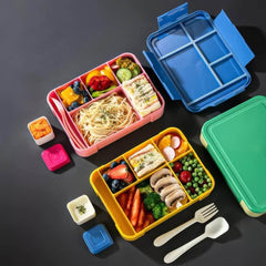 Kid's Sealed Compartment Lunch Boxes