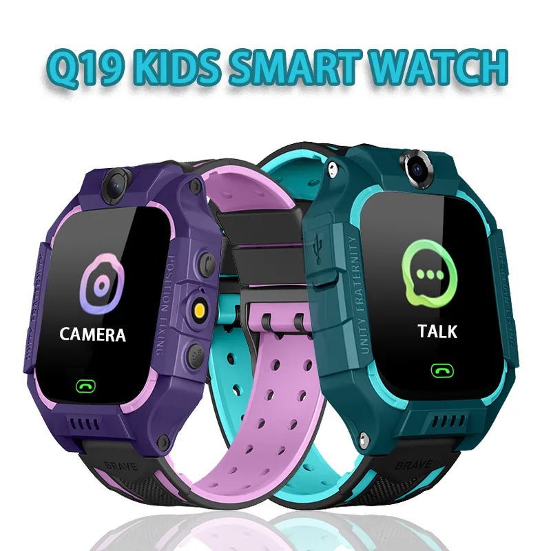 Kids GPS Tracker Watch: HD Call Dial, SOS Emergency Alarm, Waterproof, Camera