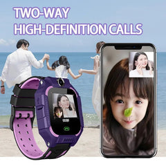 Kids GPS Tracker Watch: HD Call Dial, SOS Emergency Alarm, Waterproof, Camera