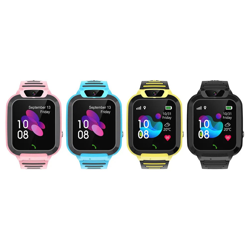 Kids Smart Watch: Sim Card Call, LBS Tracker Location, SOS, Camera, Voice Chat, Waterproof - Smartwatch for Children, Gift for Boys and Girls