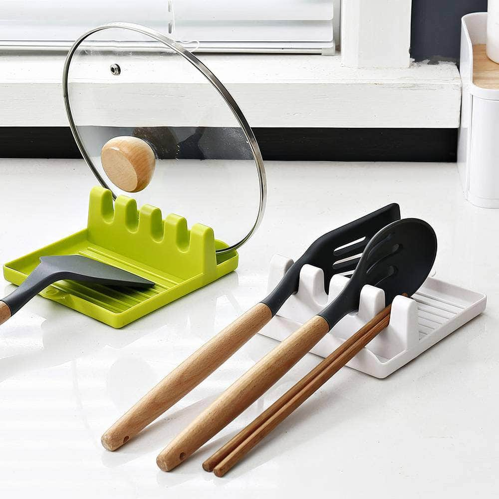 Kitchen Spoon Holders - Convenient Kitchen Accessories, Fork and Spatula Rack, Storage Organizer for Utensils, Kitchen Supplies