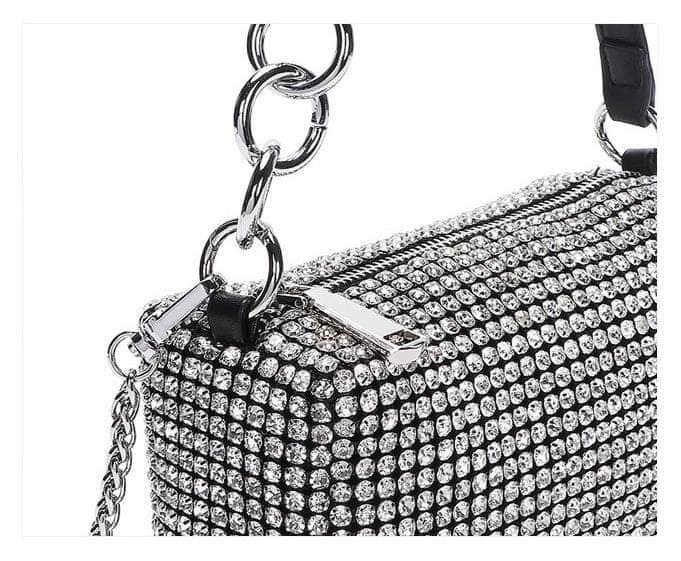 Ladies Shiny Crystal Luxury Dinner Purse