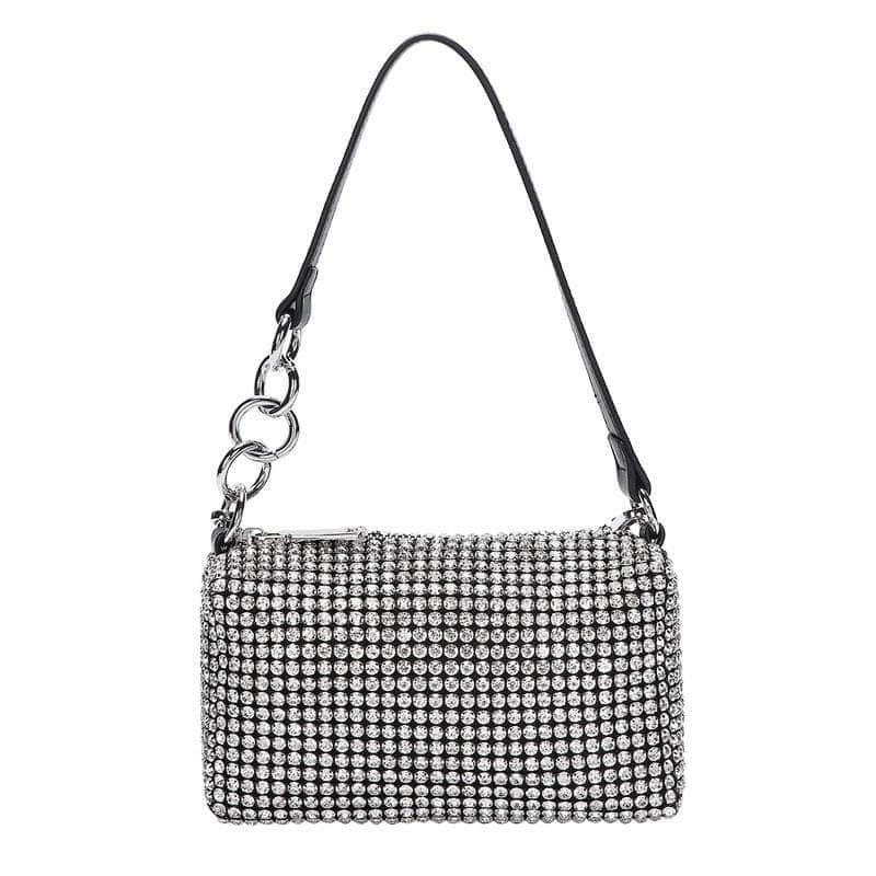 Ladies Shiny Crystal Luxury Dinner Purse