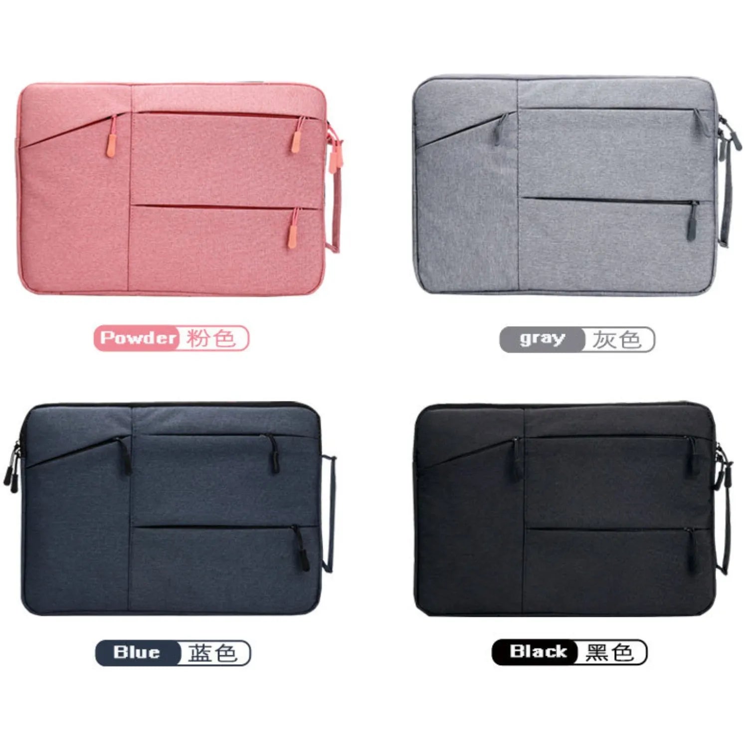 Laptop Bag PC Case 13-15.6 Inch Cover Sleeve for MacBook Air/Pro, Redmi, Macbook M1