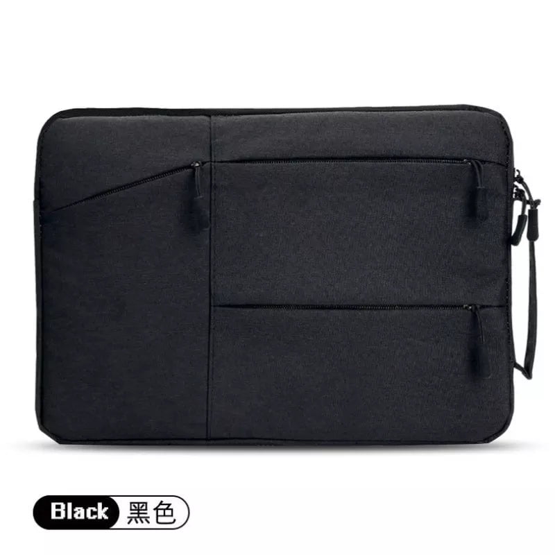 Laptop Bag PC Case 13-15.6 Inch Cover Sleeve for MacBook Air/Pro, Redmi, Macbook M1 black / For 12 Inch