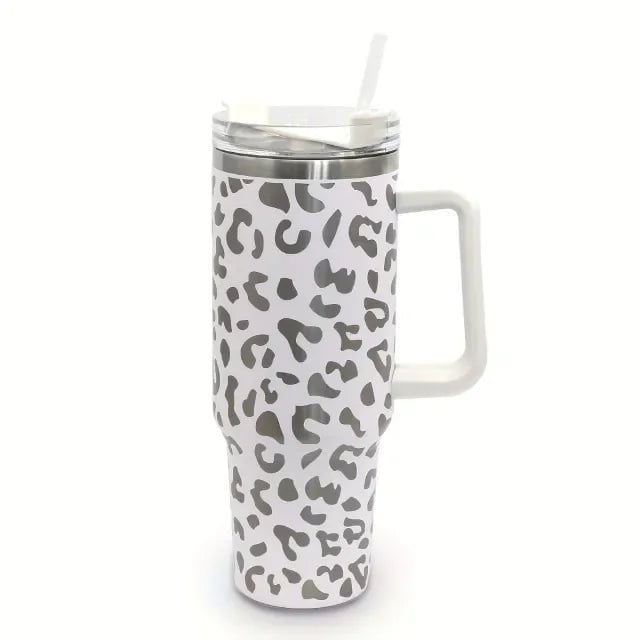 Large Capacity Stainless Steel Insulated Tumbler White / 1200ml / CHINA