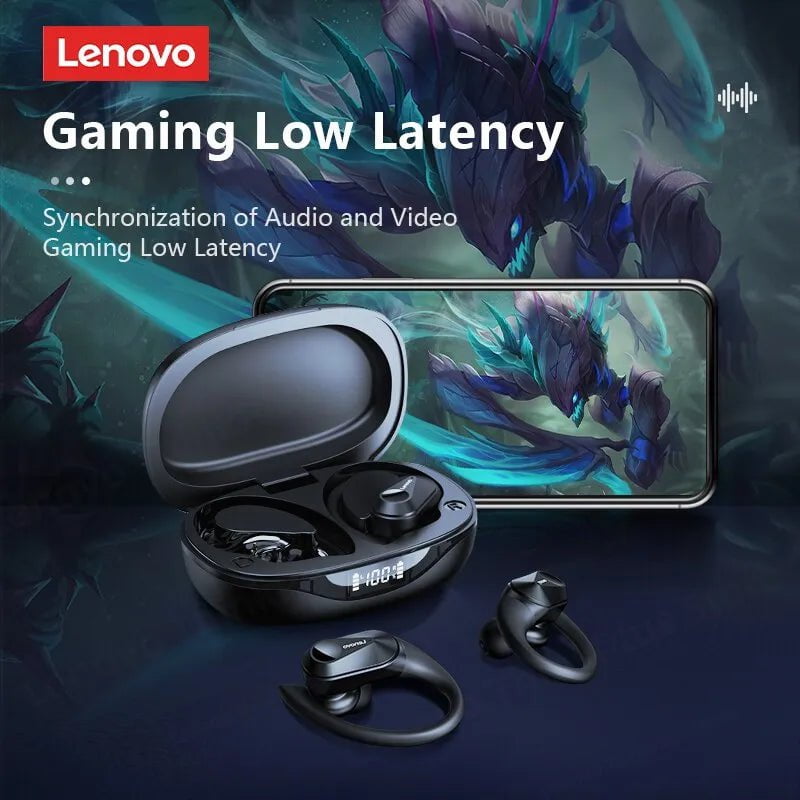 Lenovo LP75: Bluetooth 5.3 TWS Earphones, LED Display