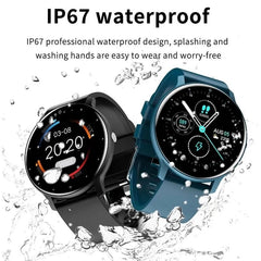 LIGE ew Smart Watch: Real-time Activity Tracker, Heart Rate Monitor, Sports Watch for Men and Women - For Android & iOS