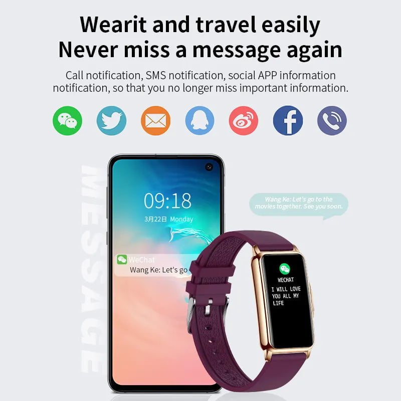 LIGE Smart Watch: Bluetooth Music, Fitness Sports Bracelet, Sleep Monitor