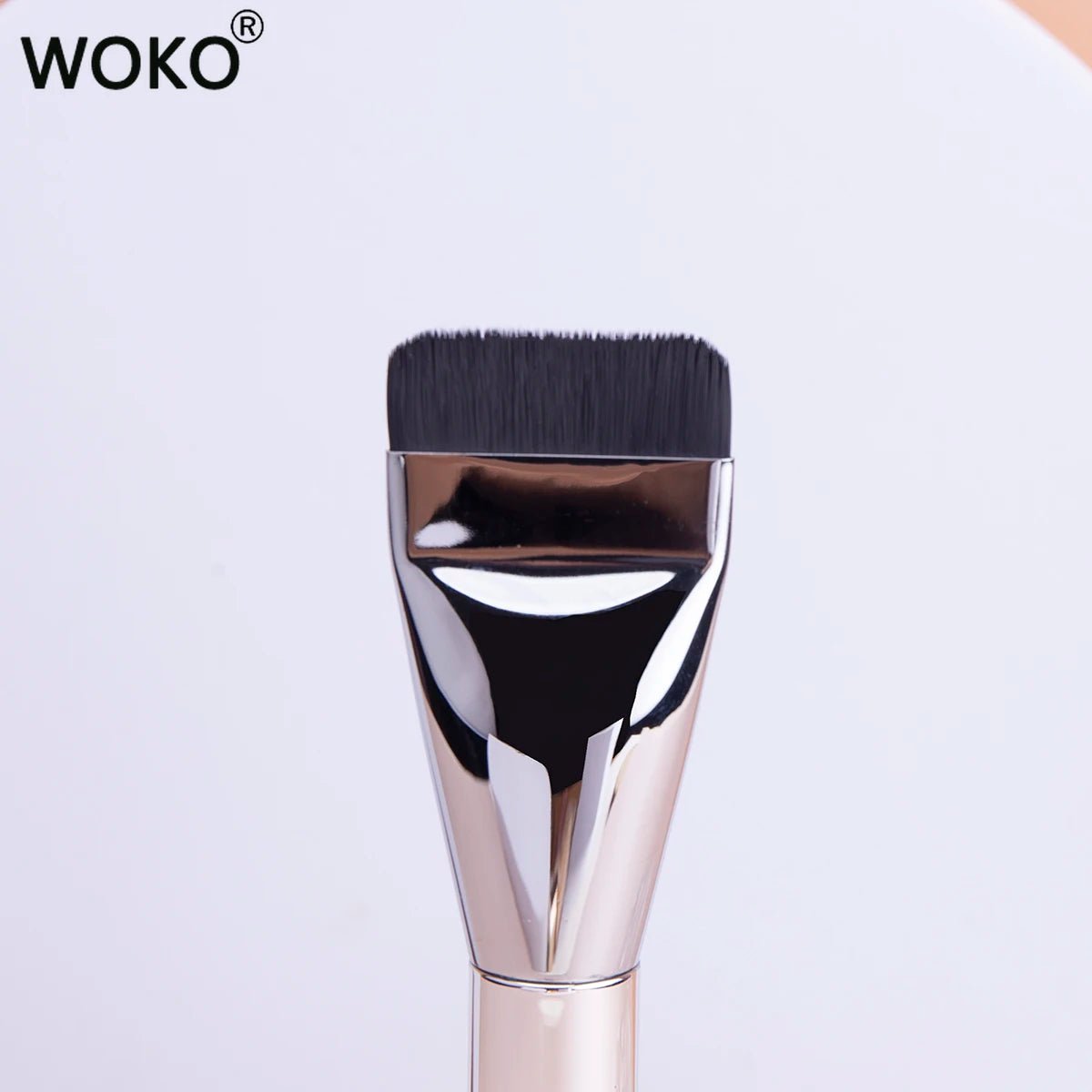 Lightweight Face Contour Brush for Blending Cream Makeup Ultra Thin -1PCS