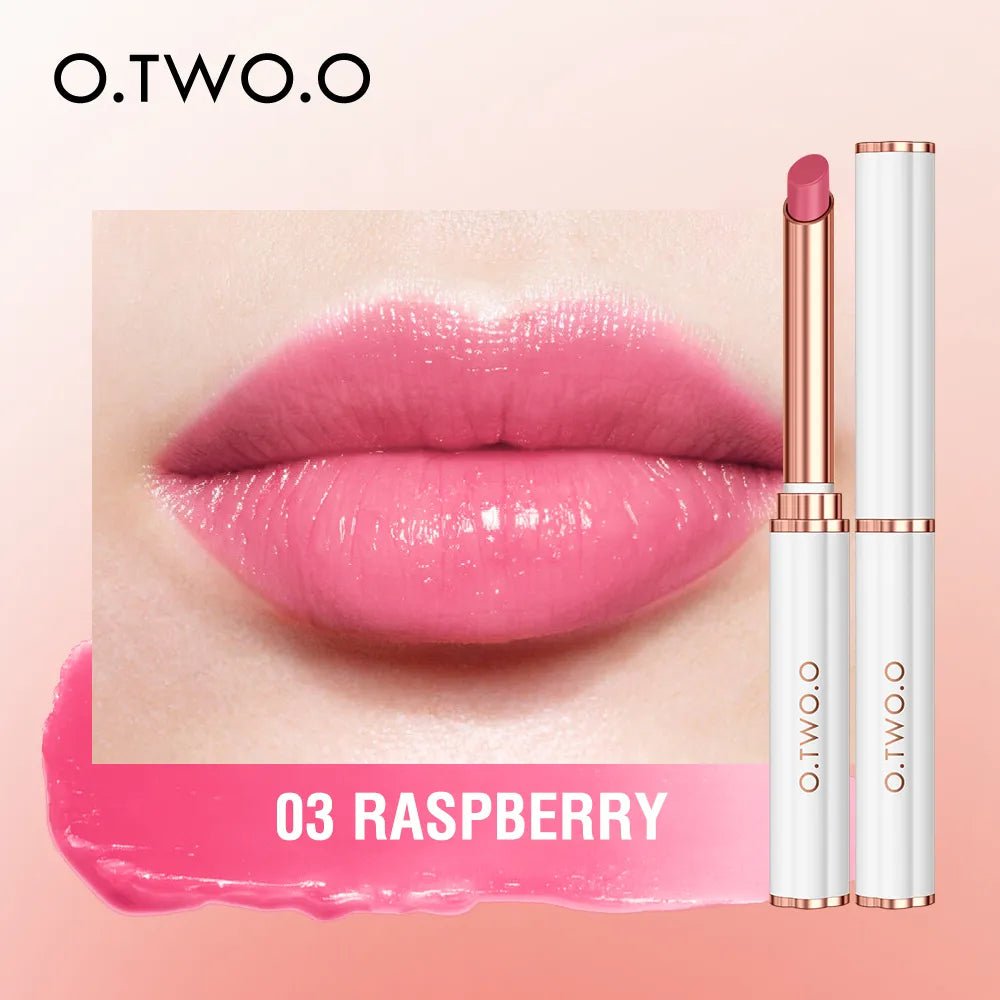 Lip Balm: Ever-changing Colors, Lips Plumper Oil, Moisturizing, Long Lasting with Natural Beeswax - Lip Gloss Makeup, Lip Care 03 RASPBERRY / CHINA