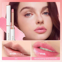 Lip Balm: Ever-changing Colors, Lips Plumper Oil, Moisturizing, Long Lasting with Natural Beeswax - Lip Gloss Makeup, Lip Care