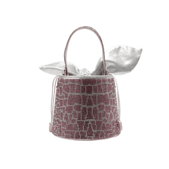 Luxe Diamante Crystal Embellished Bucket Purse