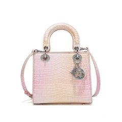 Luxurious Lady Leather Handbag Pink