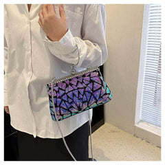 Luxury Clip Sequin Shoulder Chain Purse