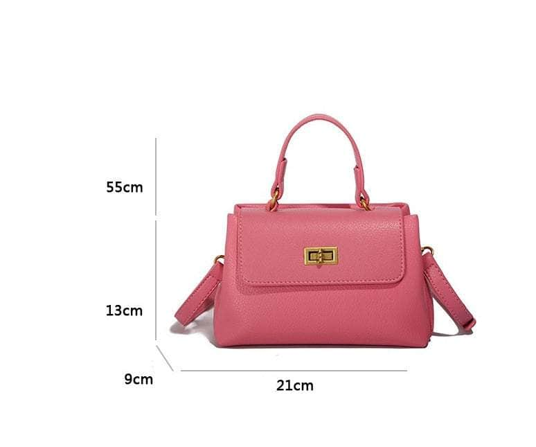 Luxury Crossbody Microfiber Leather Handbag