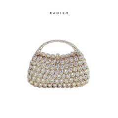 Luxury Crystal Rhinestone Diamante Evening Clutch Multicolor