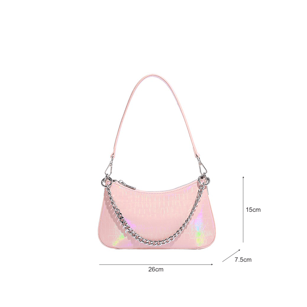 Luxury Gradient Underarm Chain Bag