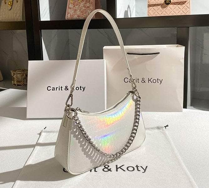 Luxury Gradient Underarm Chain Bag