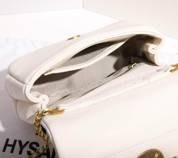 Luxury Leather Chain Shoulder Crossbody Bag