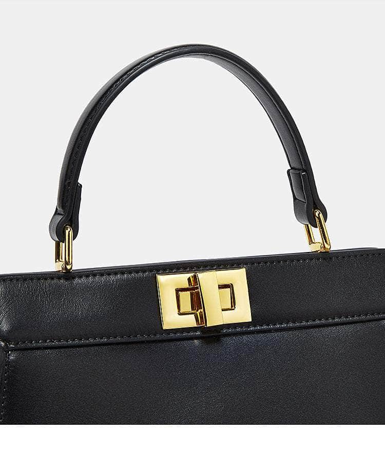 Luxury Leather Tote Handbag