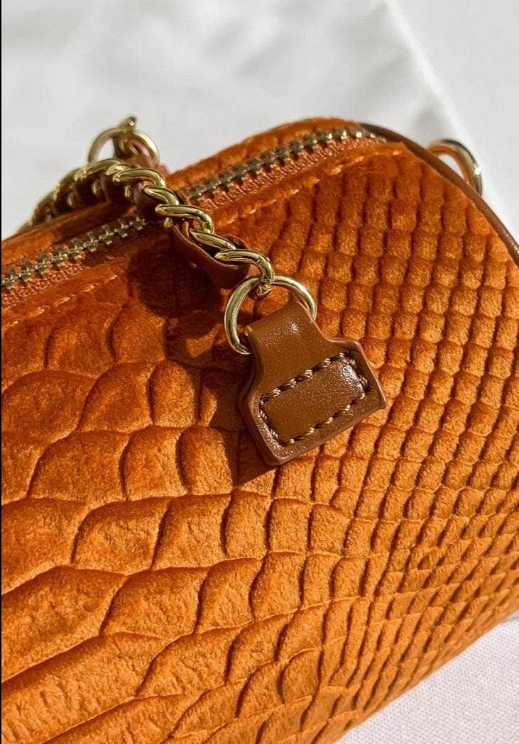 Luxury Microfiber Leather Chain Bag