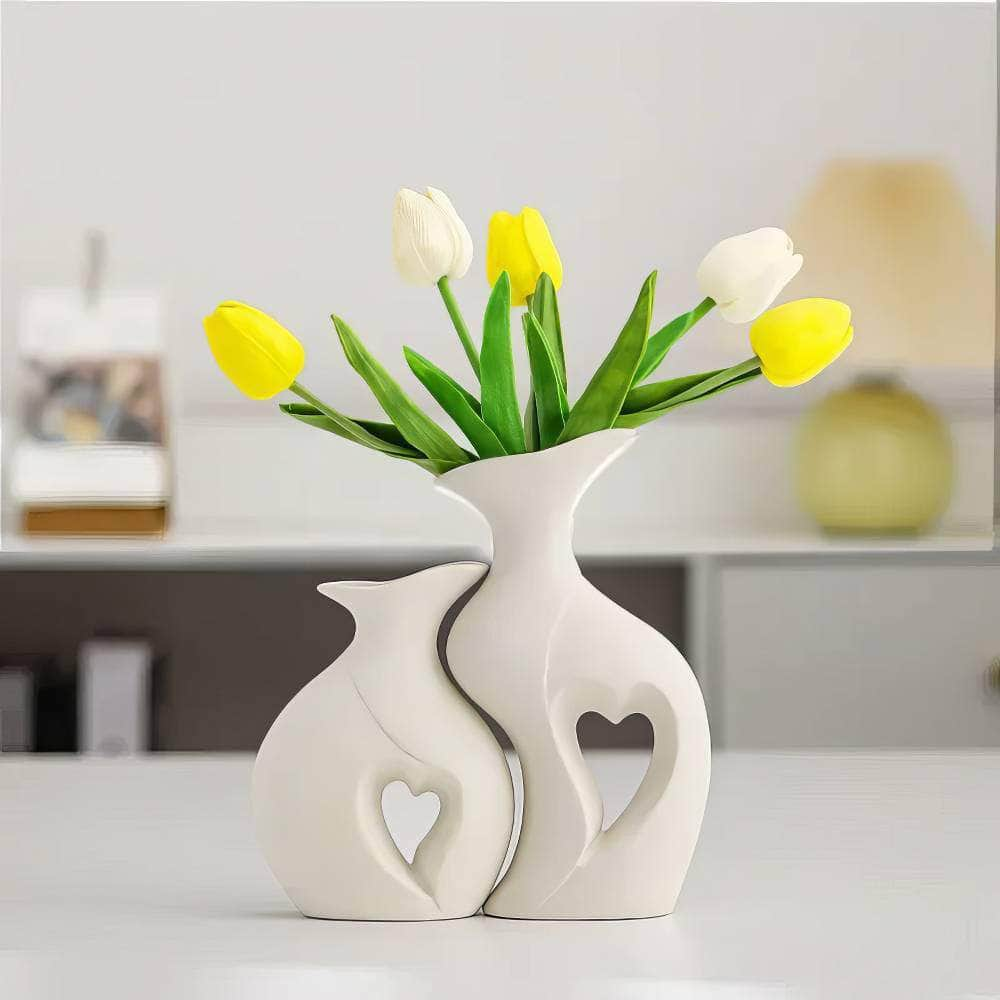 Luxury Nordic Ceramic Flower Vase: Living Room, Dining Table Decor