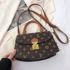 Luxury One Shoulder Crossbody Handbag Coffee