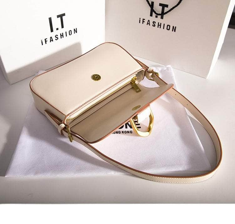 Luxury Retro Square Underarm Satchel Bag