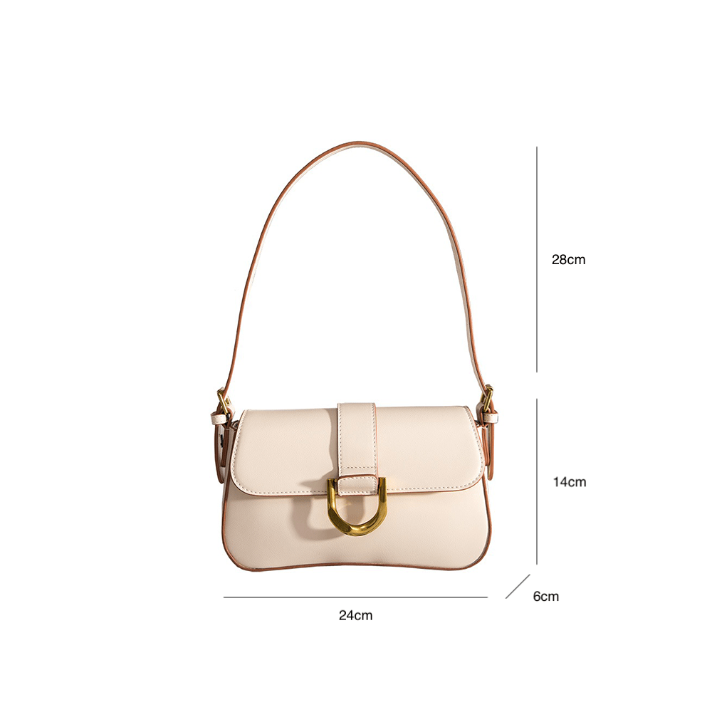 Luxury Retro Square Underarm Satchel Bag