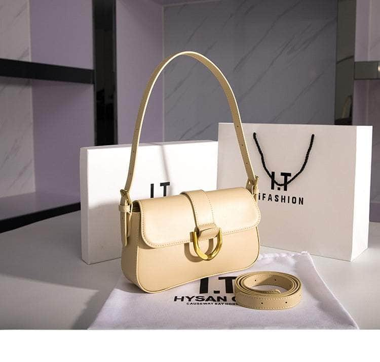 Luxury Retro Square Underarm Satchel Bag