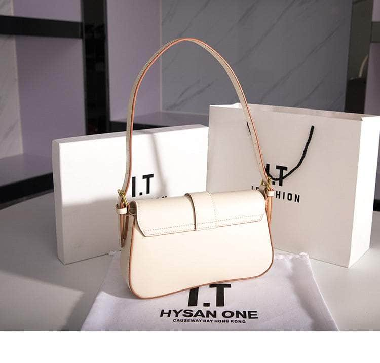 Luxury Retro Square Underarm Satchel Bag