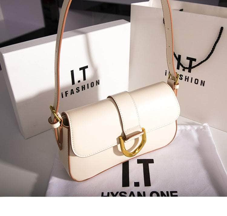 Luxury Retro Square Underarm Satchel Bag