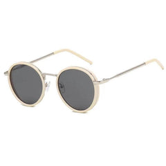 Luxury Round Gradient Eyewear Ivory