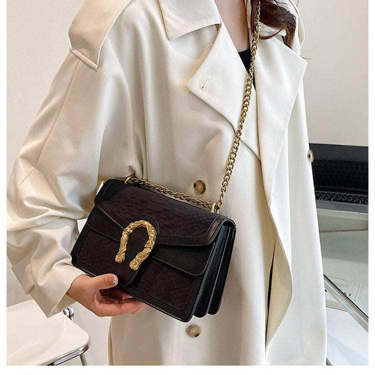 Luxury Shoulder Crossbody Chain Leather Purse