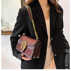 Luxury Shoulder Crossbody Chain Leather Purse