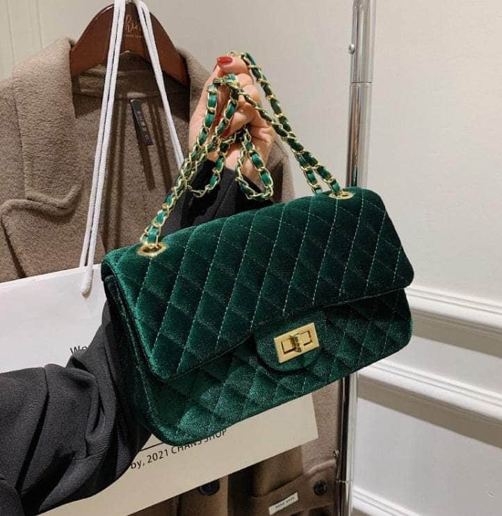 Luxury Shoulder Crossbody Purse Green