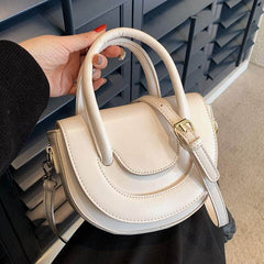 Luxury Shoulder Saddle Handbag