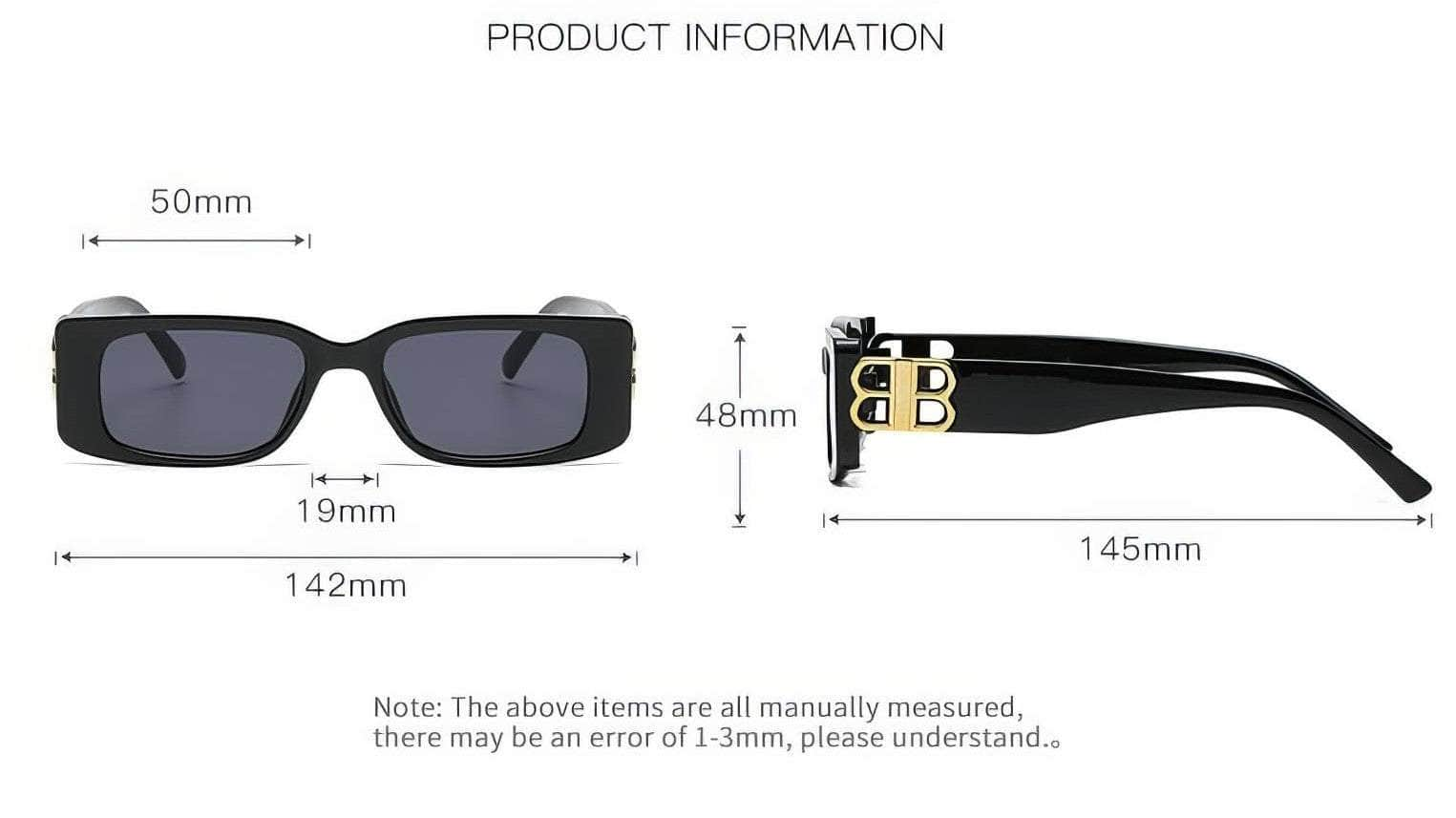 Luxury Square Sunglasses: Premium Eyewear