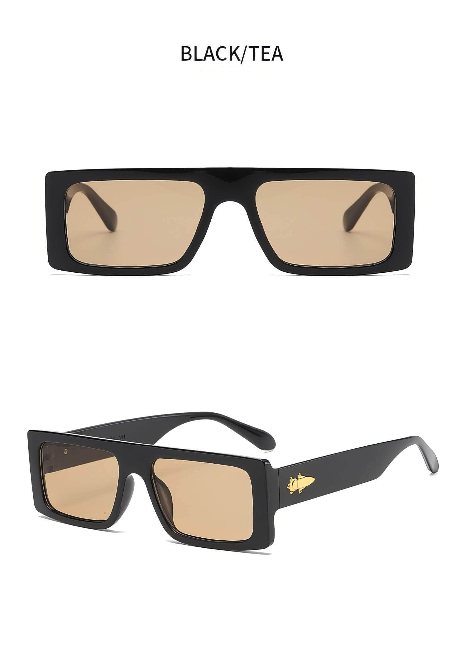 Luxury Transparent Square Eyewear