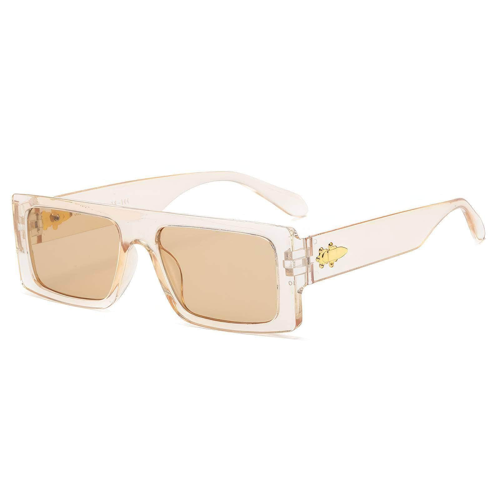 Luxury Transparent Square Eyewear