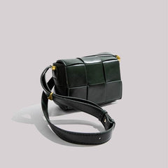 Luxury Weave Cassette Shoulder Bag