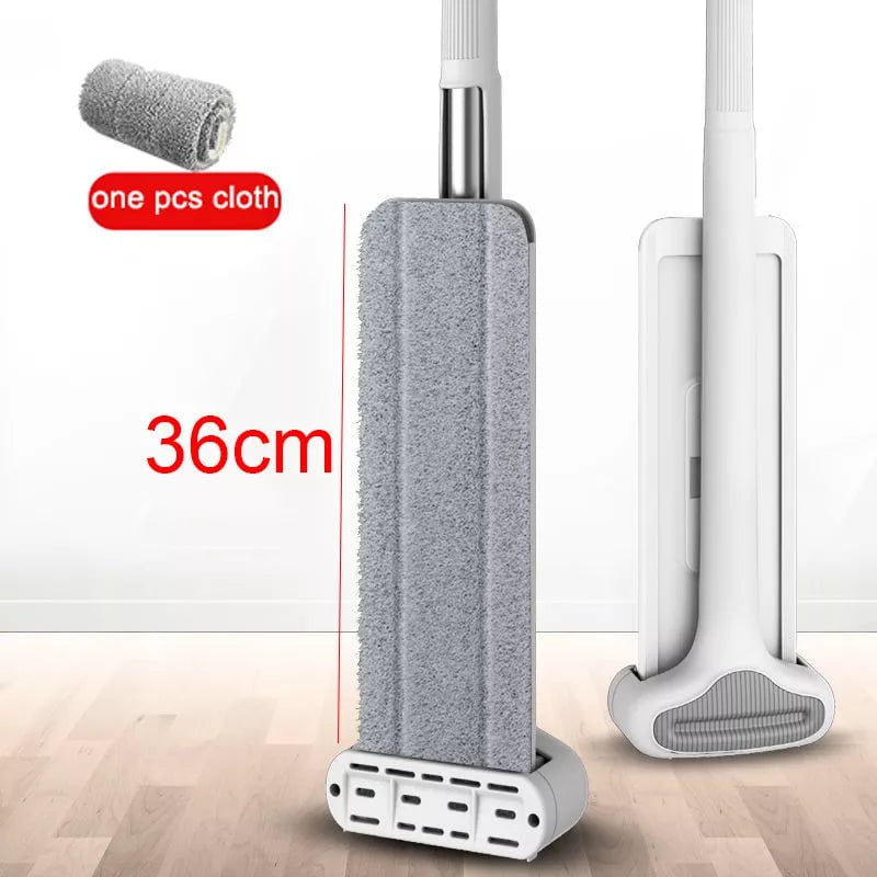 Magic Spin Mop: Efficient 360° Rotation for Easy Home Floor Cleaning M(36CM)-1cloth / CHINA