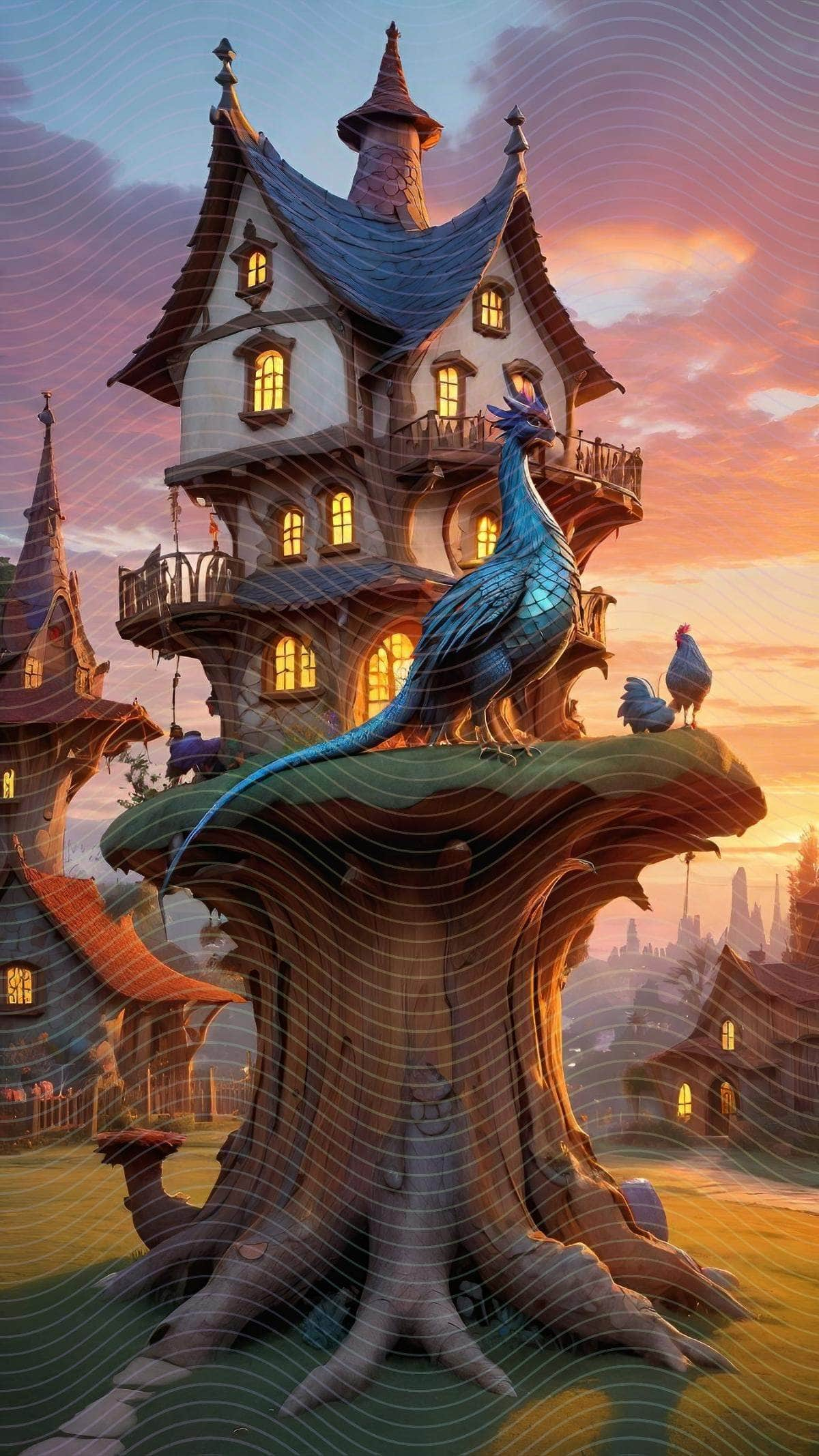 Magical Enchanted Tree House