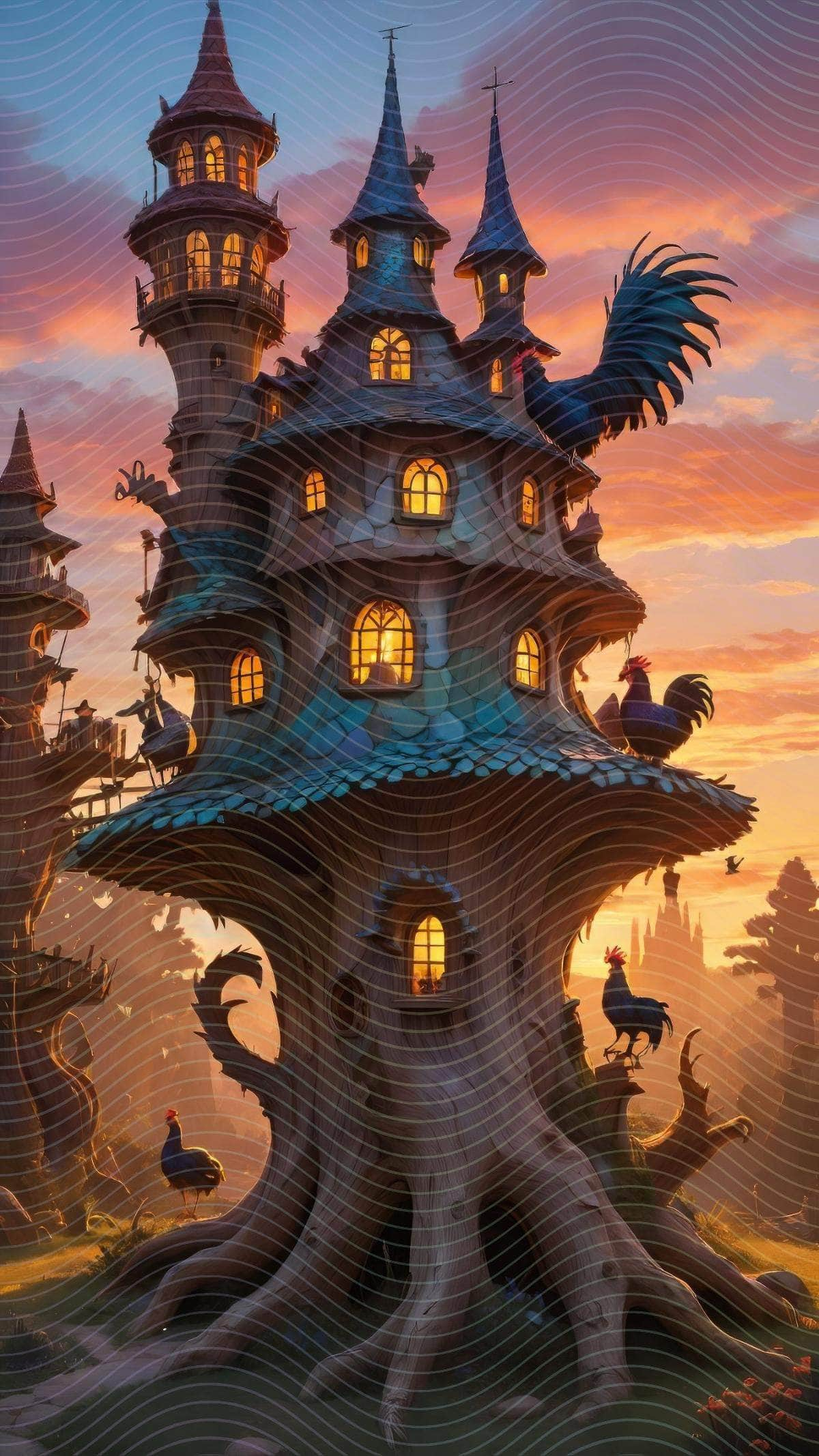 Magical Enchanted Tree House