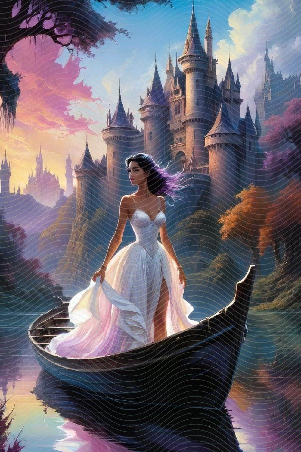 Magical Princess Boat Ride Enhanced JPEG Collection