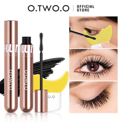 Mascara: 4D Silk Fiber, Waterproof, Extra Volume, Smudge-proof, Curling Lengthening - Eye Makeup Tool